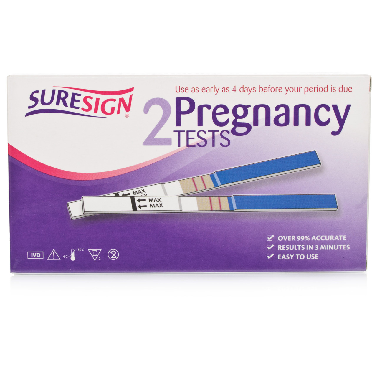 Click to view product details and reviews for Suresign Pregnancy 2 Tests.