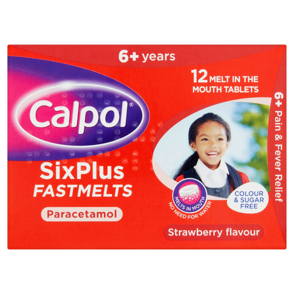 Click to view product details and reviews for Calpol Sixplus Fastmelts 12 Pack.