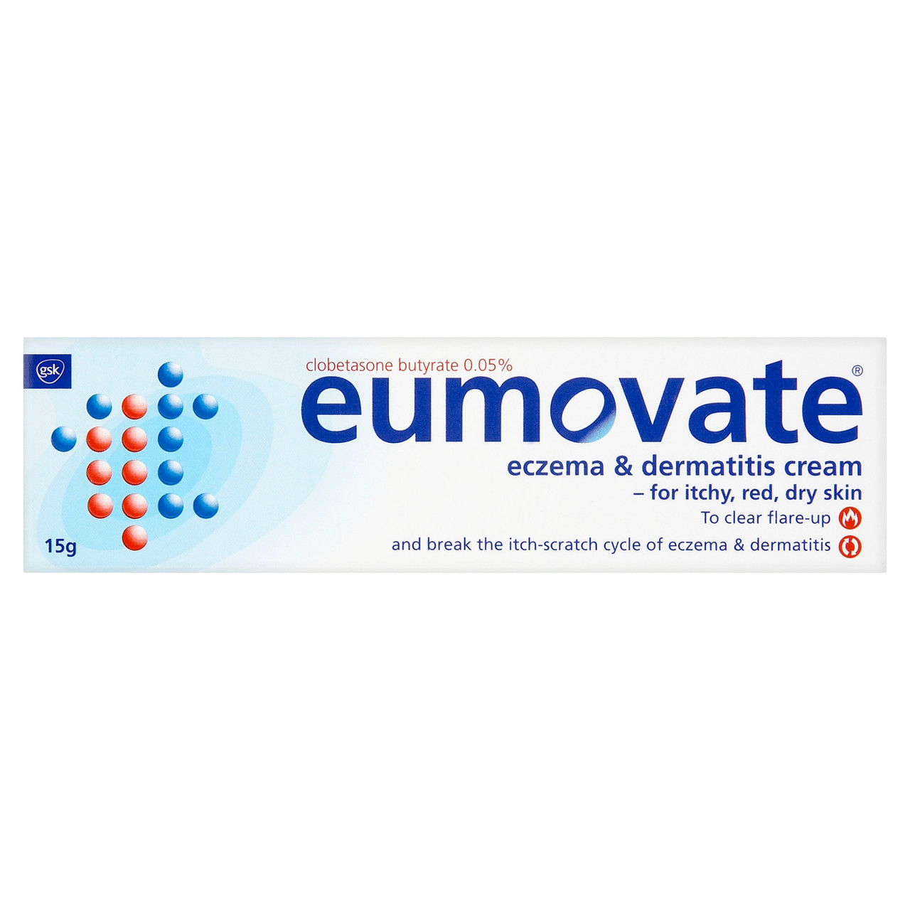 Eumovate Eczema & Dermatitis Cream 15g