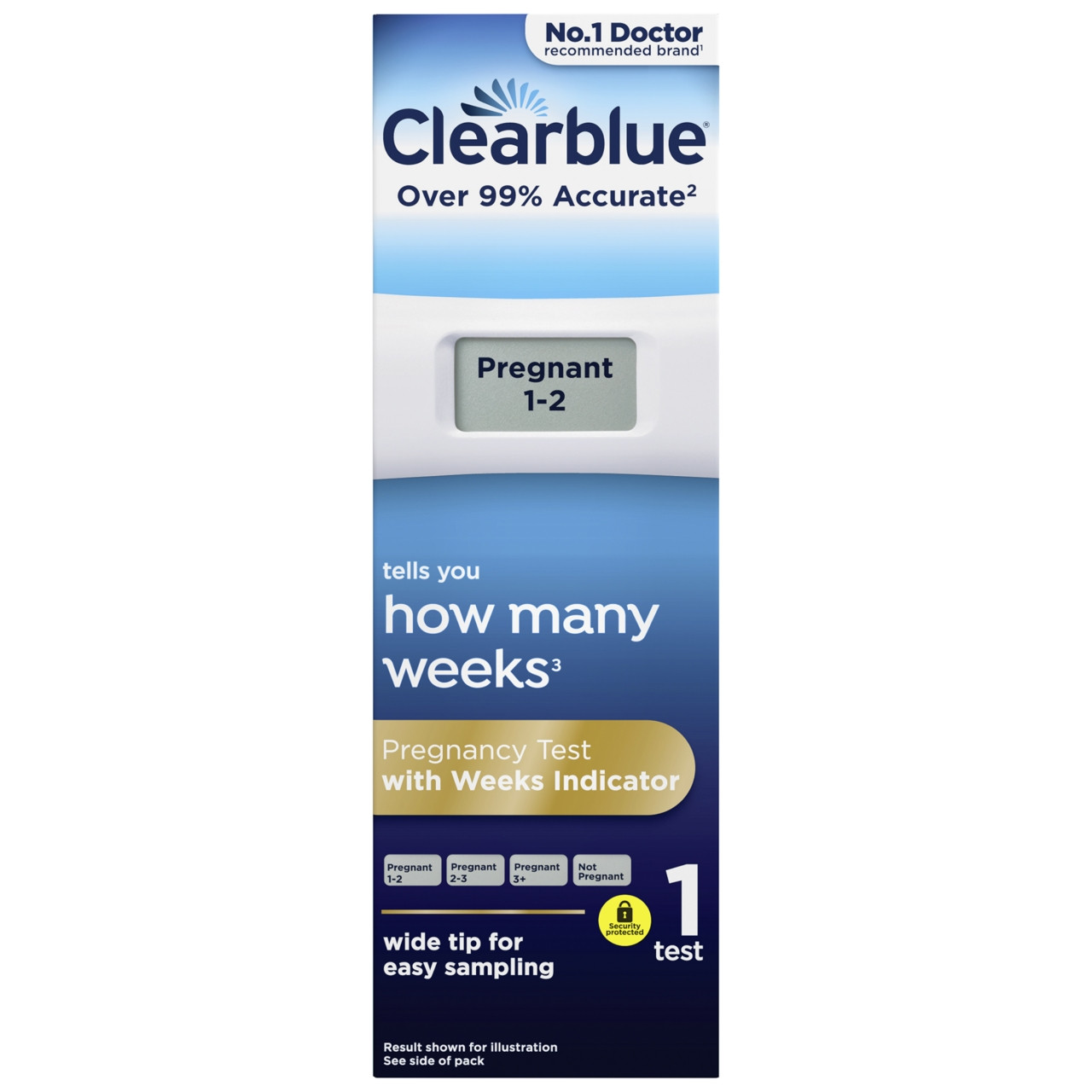 Click to view product details and reviews for Clearblue Digital Weeks Indicator Pregnancy Test.