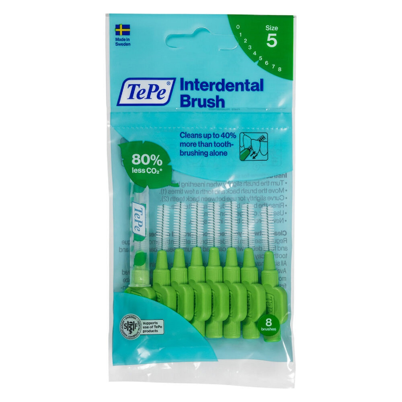 Click to view product details and reviews for Tepe Interdental Brushes Original Green 8 X 08mm Brushes. Click to view product details and reviews for Tepe Interdental Brushes Original Green 8 X 08mm Brushes.