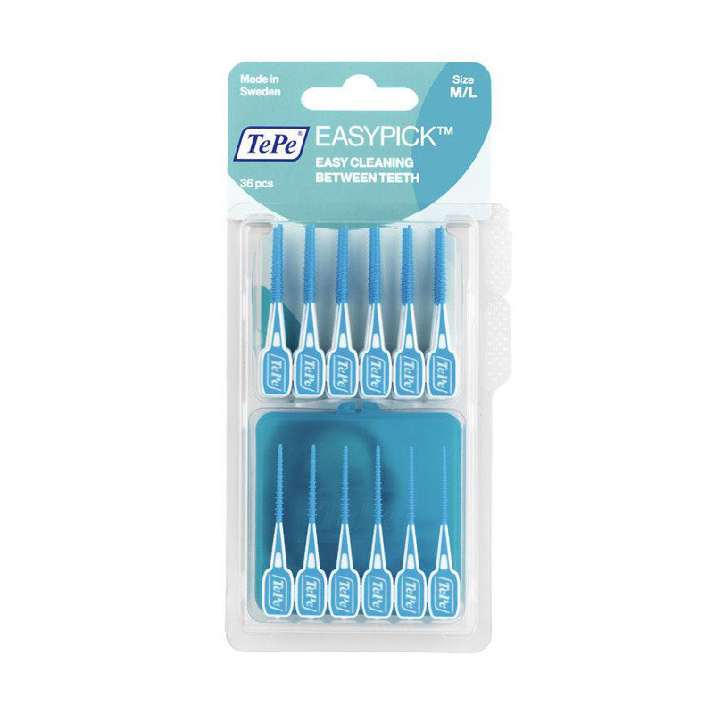 Click to view product details and reviews for Tepe Easypick Toothpick Medium Large 36 Pieces. Click to view product details and reviews for Tepe Easypick Toothpick Medium Large 36 Pieces.
