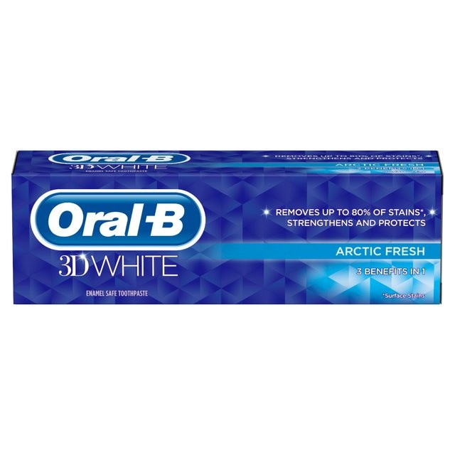 Click to view product details and reviews for Oral B 3d White Arctic Fresh Toothpaste 75ml.