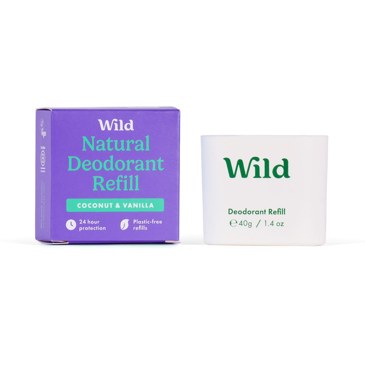 Wild Coconut & Vanilla Deodorant Refill 40G