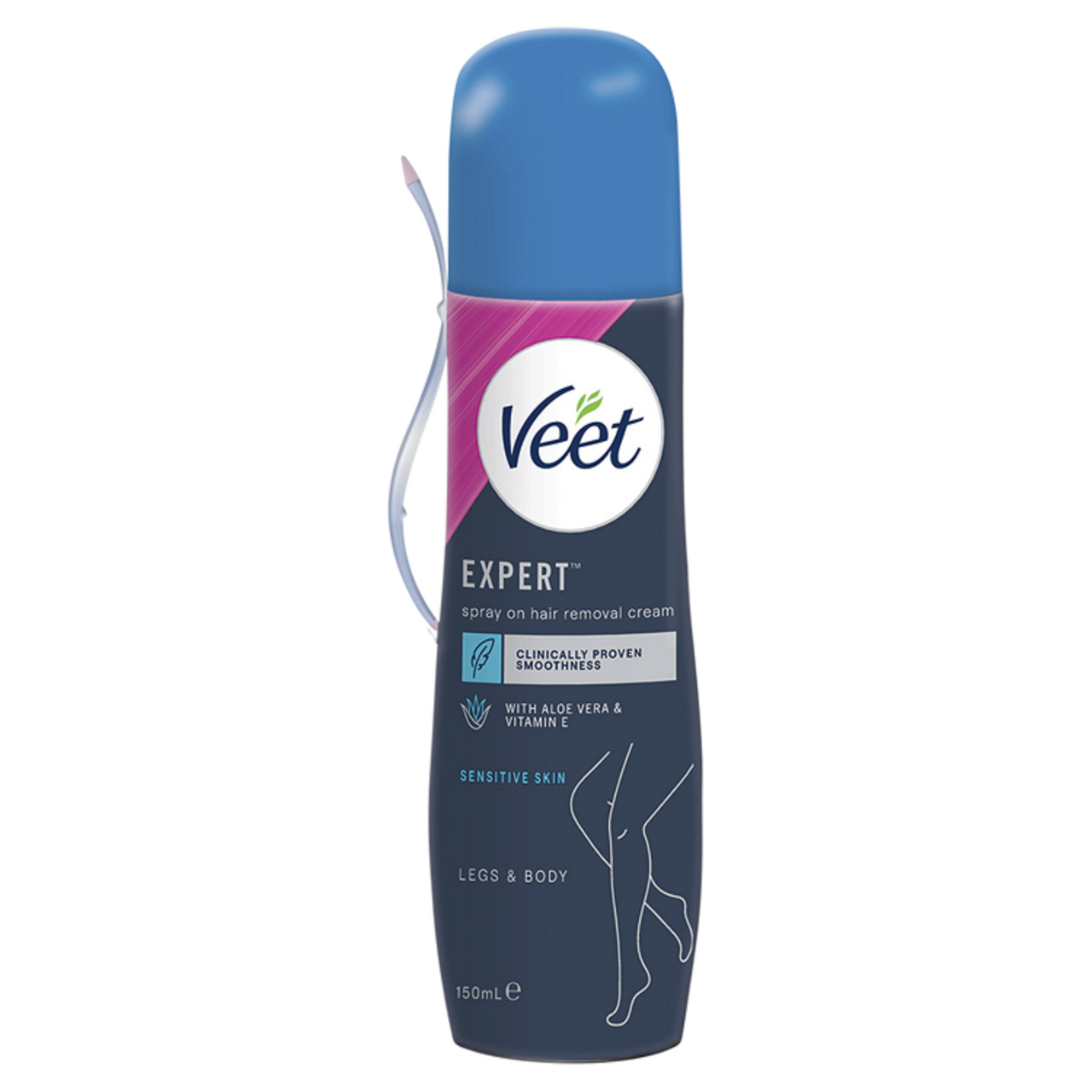 Veet Expert Spray on Hair Removal Cream Sensitive 150ml