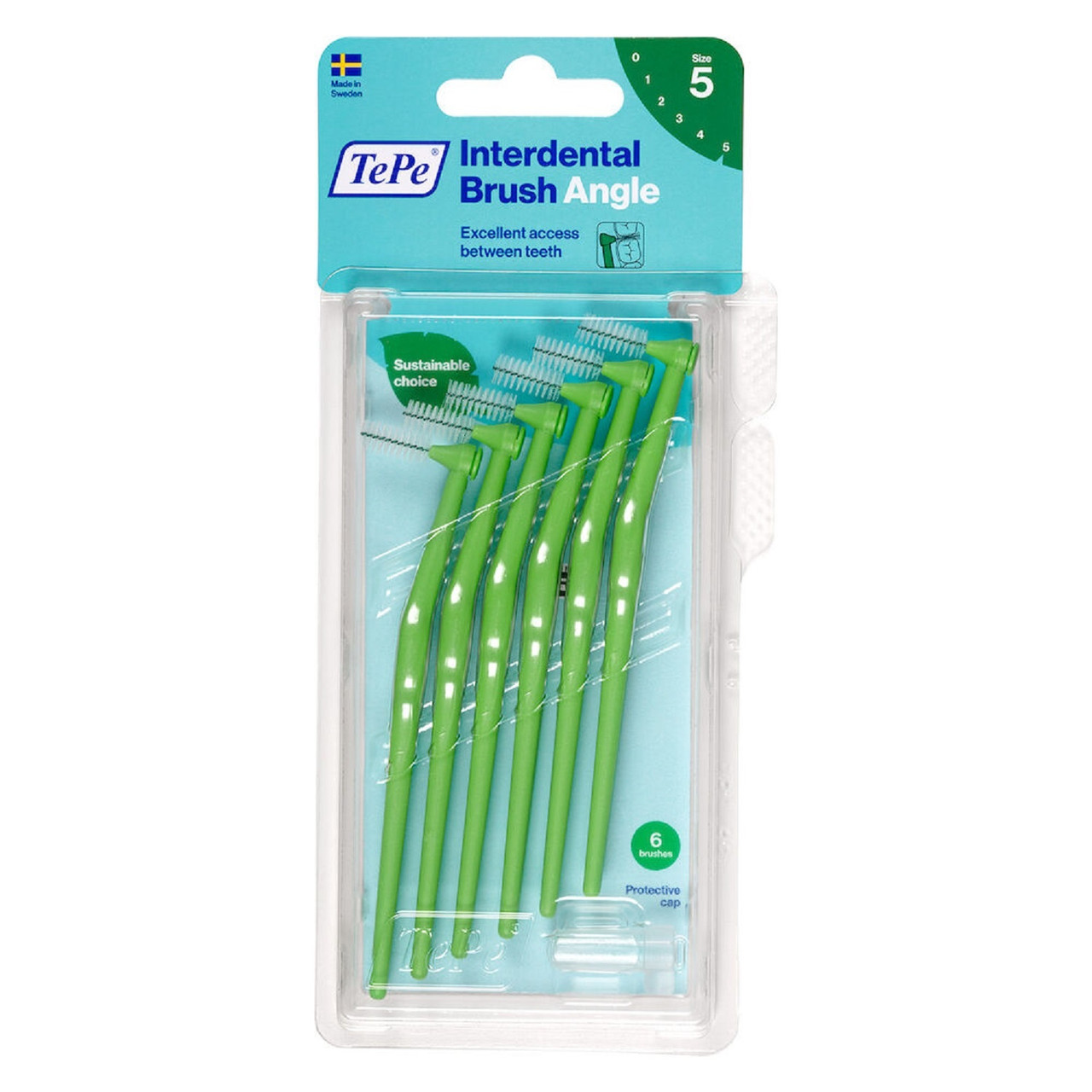 Click to view product details and reviews for Tepe Interdental Brushes Angle Green 6 X 08mm Brushes.