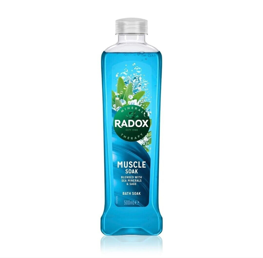 Click to view product details and reviews for Radox Bath Soak Muscle Soak 500ml.