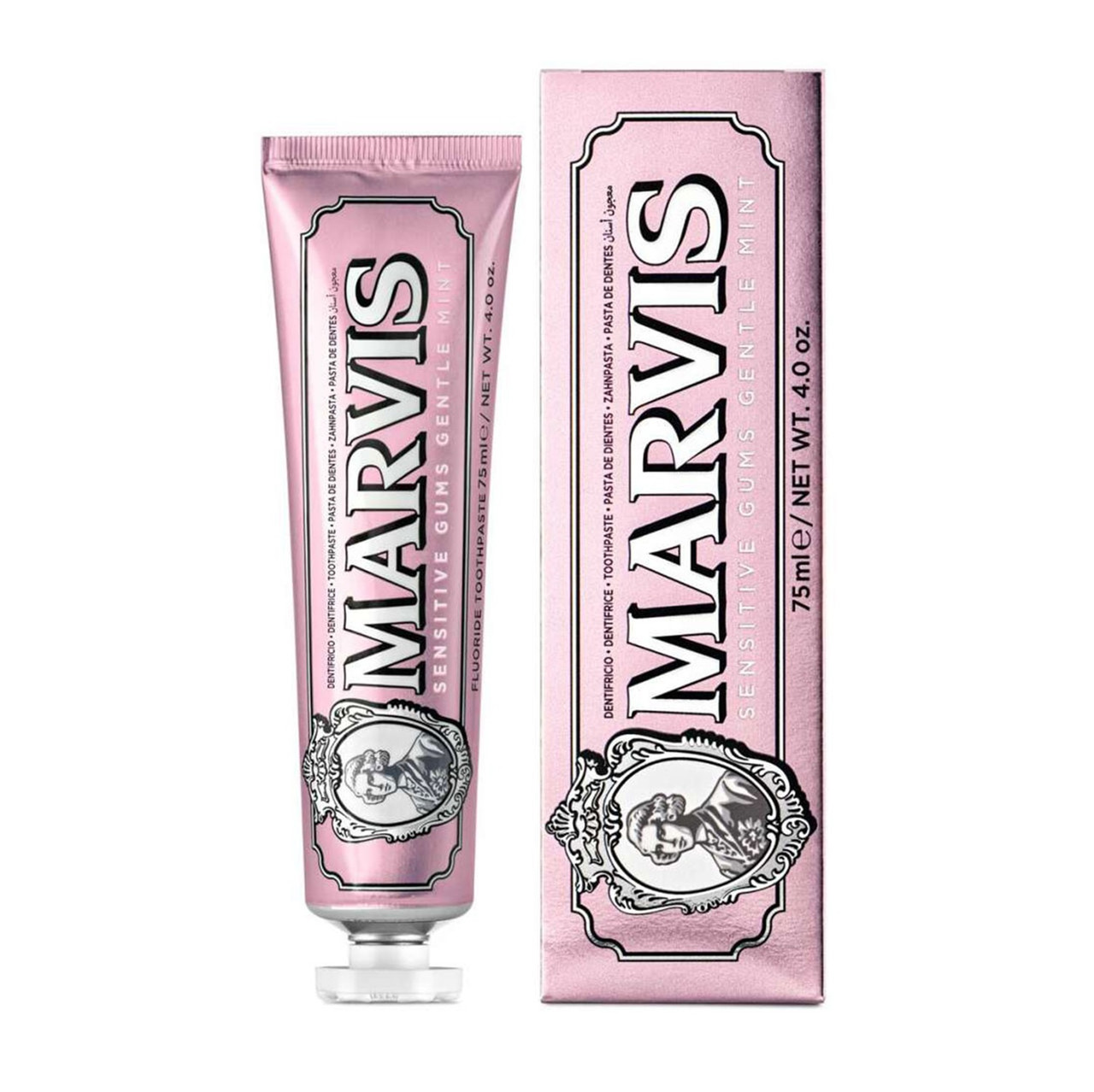 Click to view product details and reviews for Marvis Sensitive Gums Mint Toothpaste 75ml. Click to view product details and reviews for Marvis Sensitive Gums Mint Toothpaste 75ml.