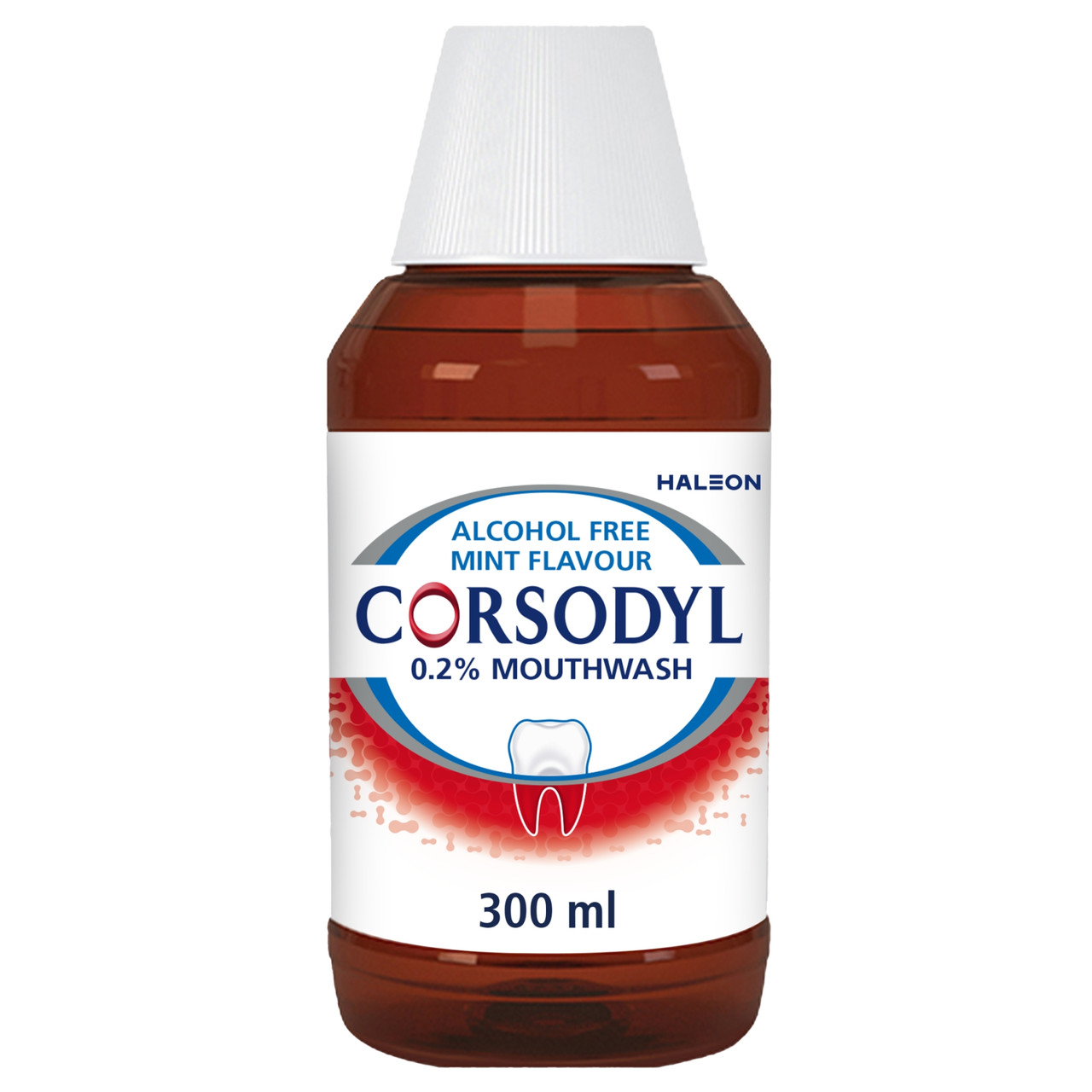 Click to view product details and reviews for Corsodyl 02 Gum Problem Alcohol Free Mint Mouthwash 300ml.