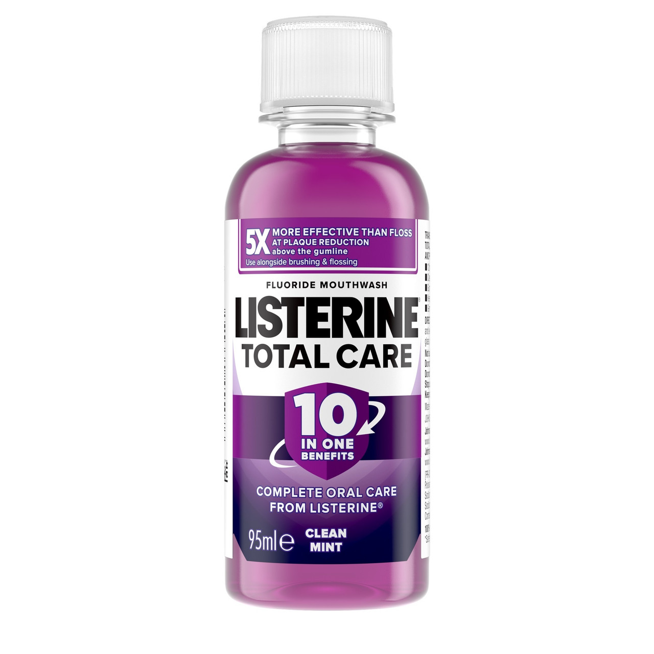 Click to view product details and reviews for Listerine Total Care Mouthwash Clean Mint 95ml.