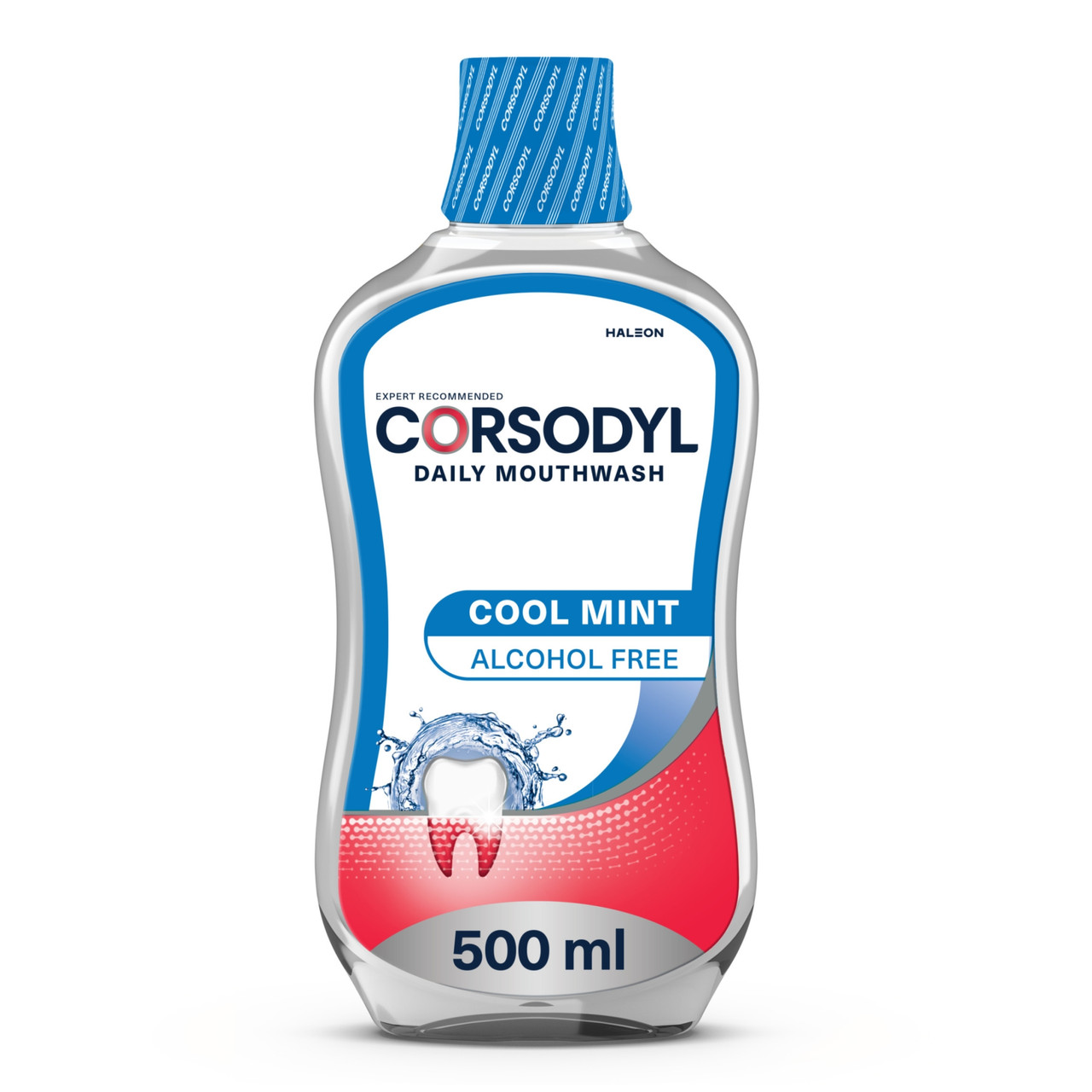 Click to view product details and reviews for Corsodyl Daily Mouthwash Gum Care Alcohol Free Cool Mint 500ml.