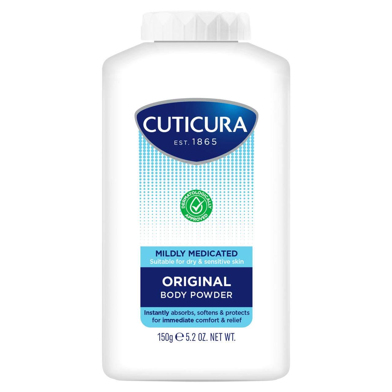 Cuticura Mildly Medicated Powder 150g