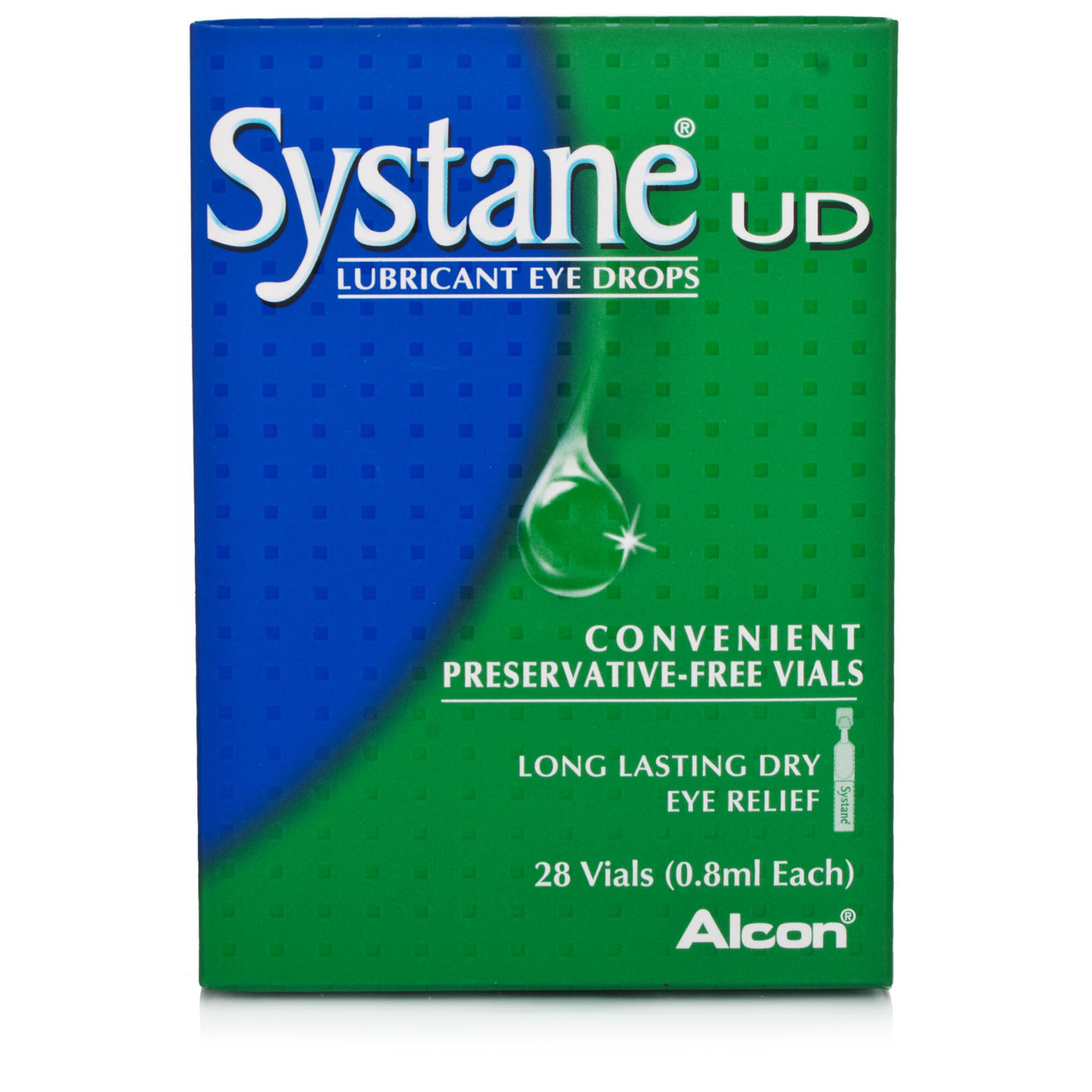 Systane Light Lubricating Eye Drops 28 Individual Vials (0.8Ml Each)