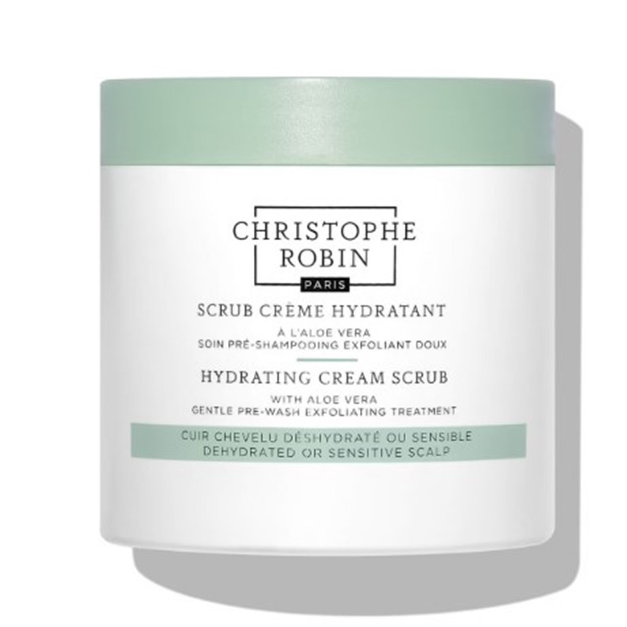 Click to view product details and reviews for Christophe Robin Hydrating Cream Scrub With Aloe Vera 250ml.