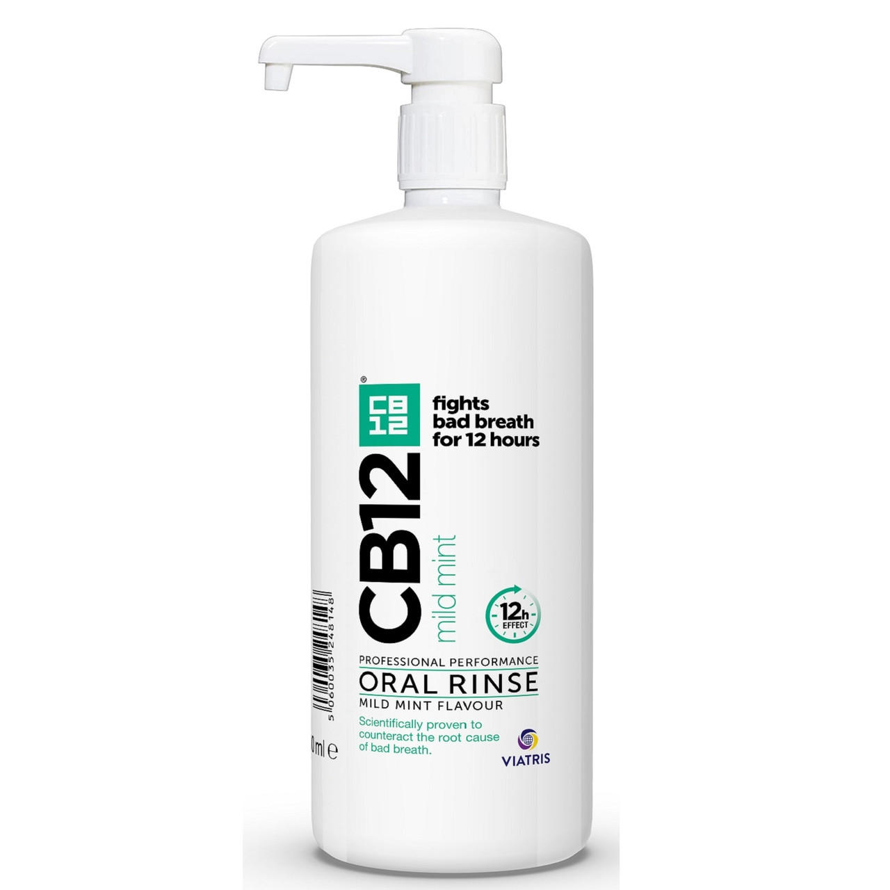 Click to view product details and reviews for Cb12 Mild Mint Menthol Mouthwash 1 Litre.