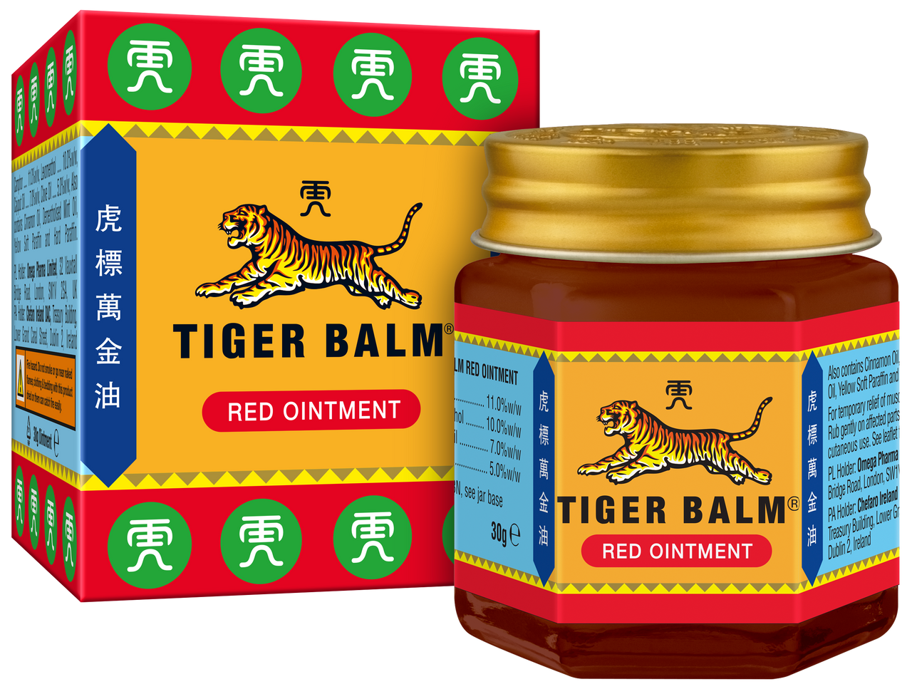 Tiger Balm Red Ointment 30g