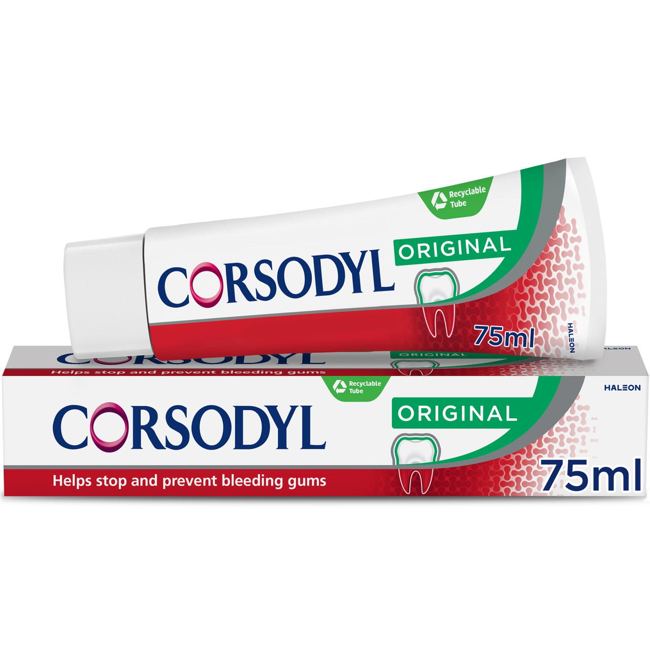 Click to view product details and reviews for Corsodyl Daily Gum Care Original Toothpaste 75ml.