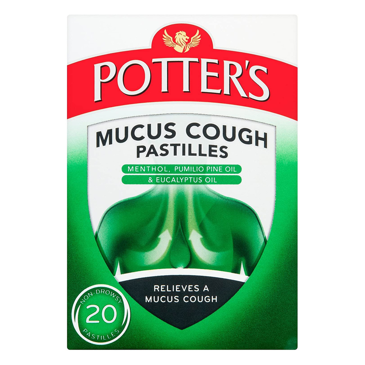 Click to view product details and reviews for Potters Mucus Cough Pastilles 20 Pack. Click to view product details and reviews for Potters Mucus Cough Pastilles 20 Pack.