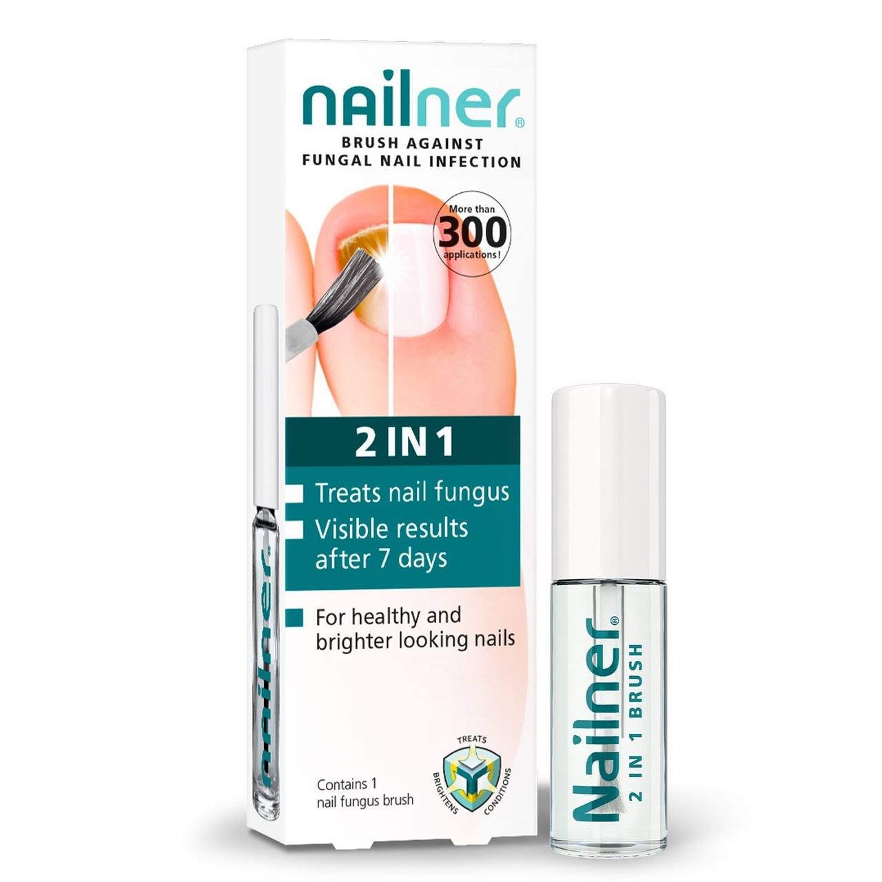 Click to view product details and reviews for Nailner Multi Action Fungal Nail Treatment Brush 5ml.