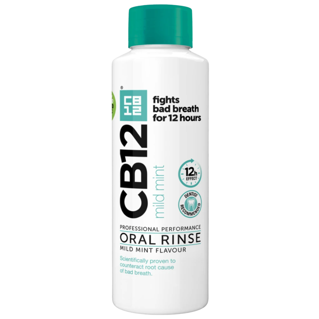 Click to view product details and reviews for Cb12 Mild Mint Menthol Mouthwash 250ml.