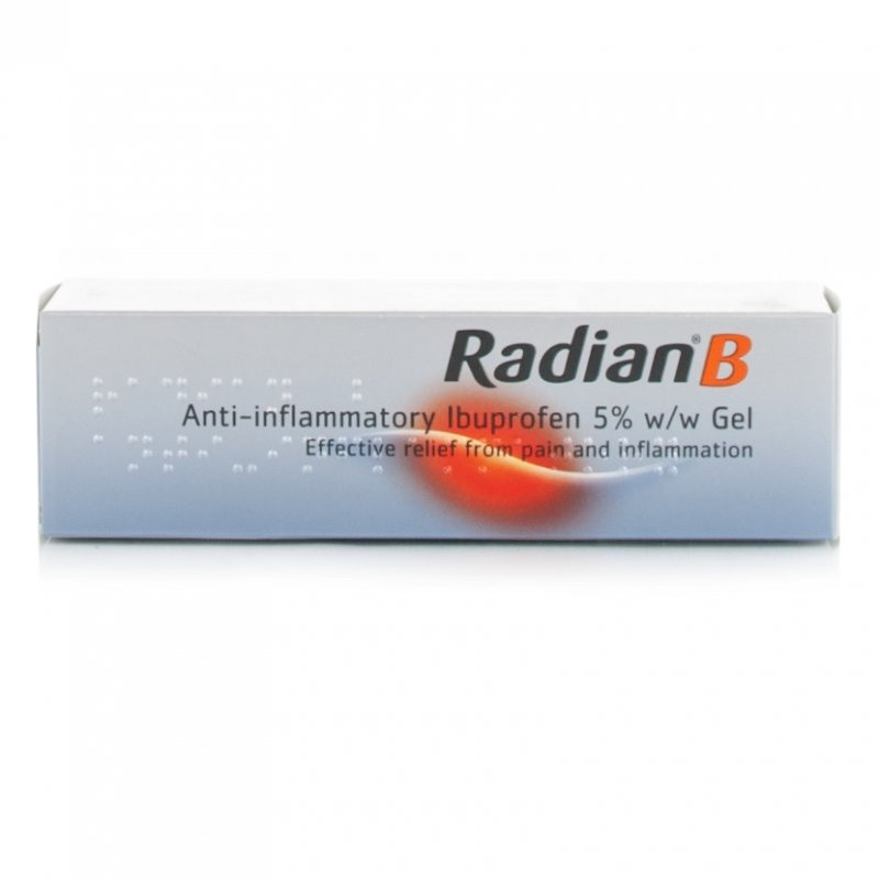 Click to view product details and reviews for Radian B Ibuprofen 5 Gel 30g.