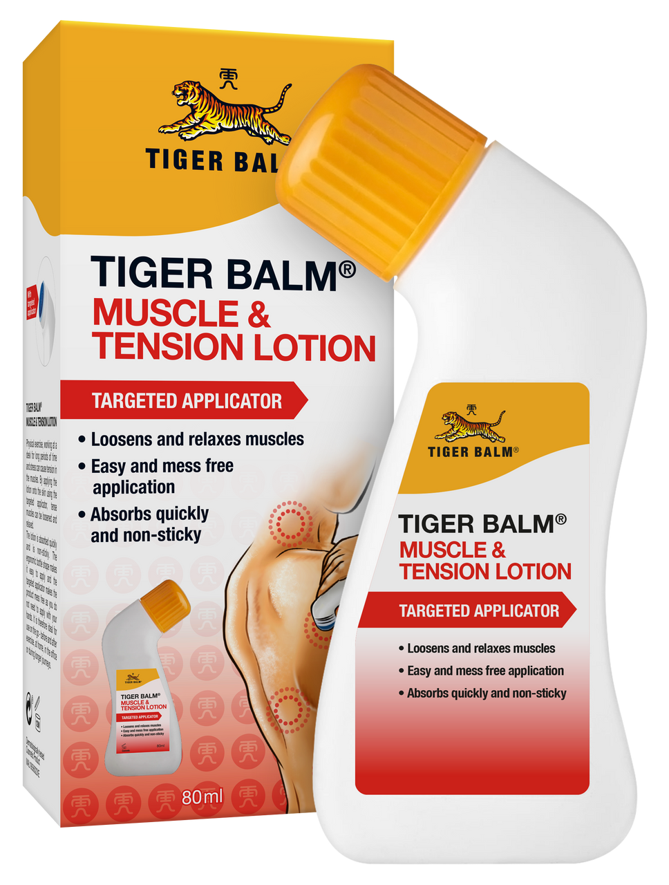 Tiger Balm Muscle & Tension Lotion 80Ml