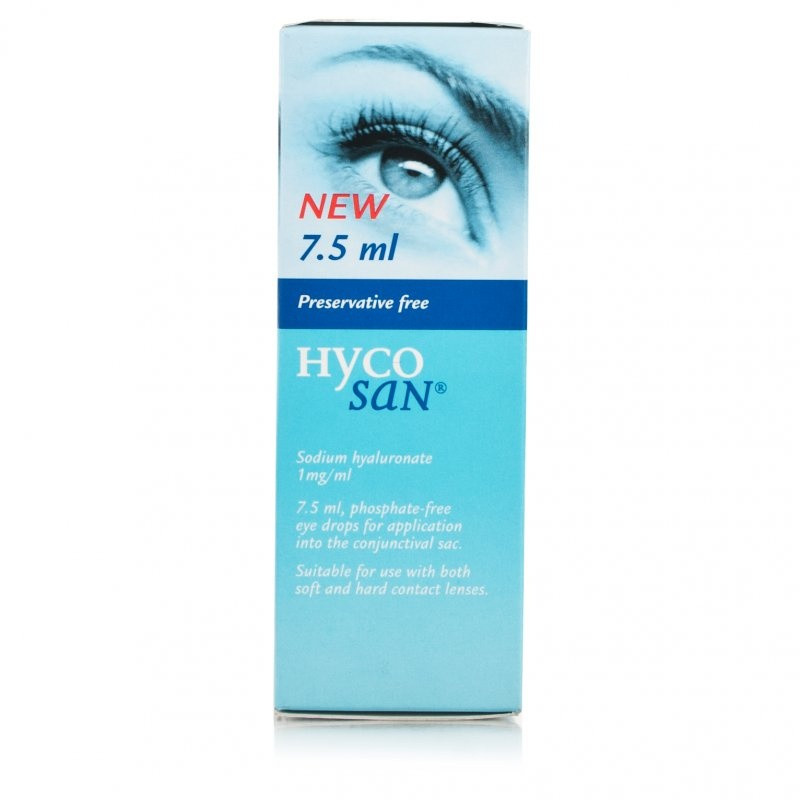 Click to view product details and reviews for Hycosan Dry Eye Drops 75ml.