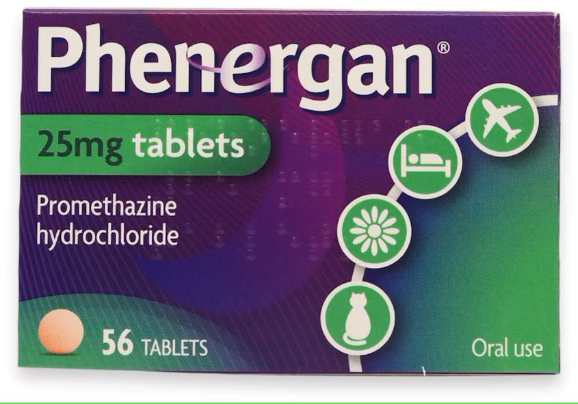Click to view product details and reviews for Phenergan Tablets 25mg 56 X 25mg Tablets.