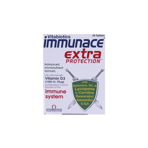 Click to view product details and reviews for Vitabiotics Immunace Extra 30 Tablets. Click to view product details and reviews for Vitabiotics Immunace Extra 30 Tablets.