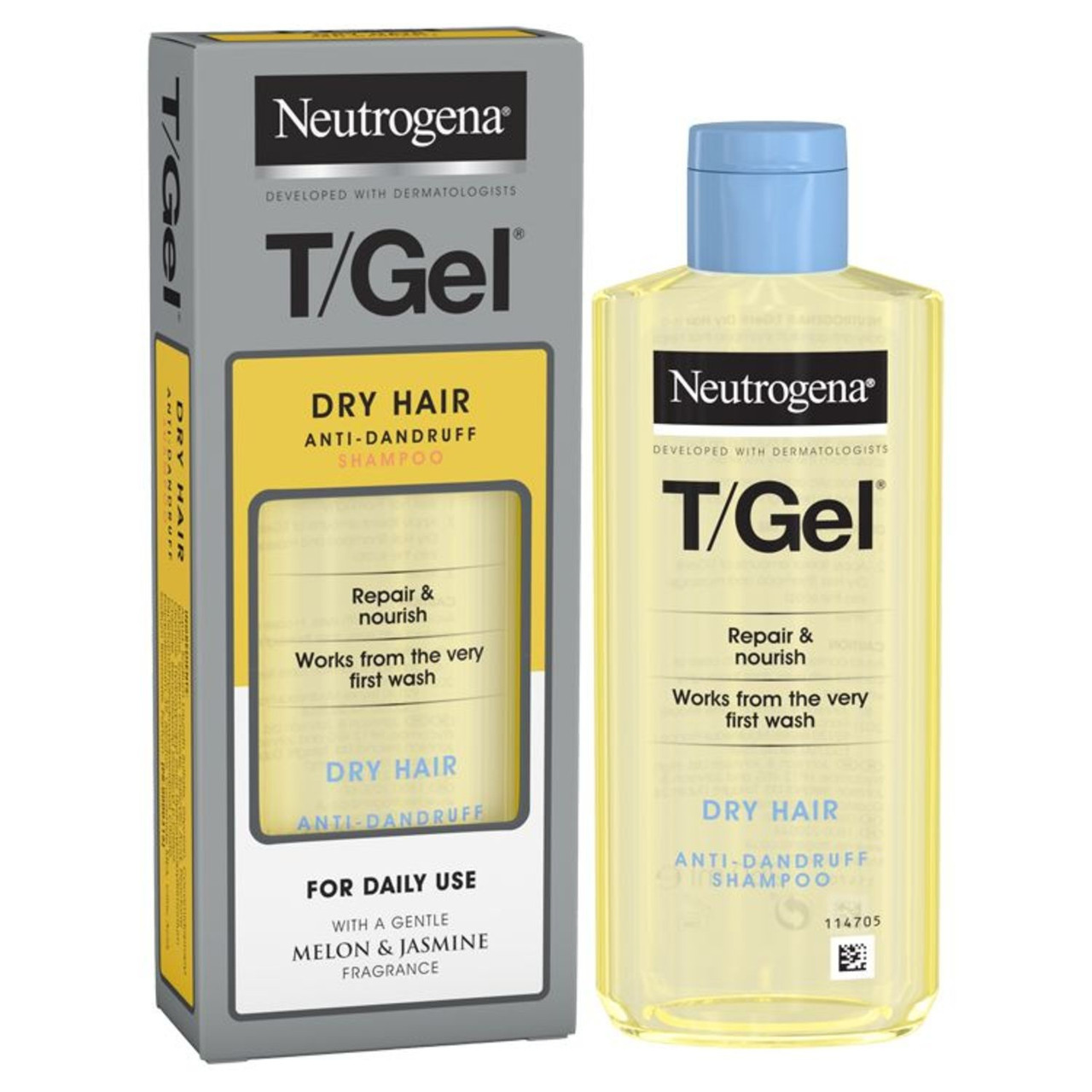 Neutrogena T/Gel Dry Hair Anti-Dandruff Shampoo 250ml