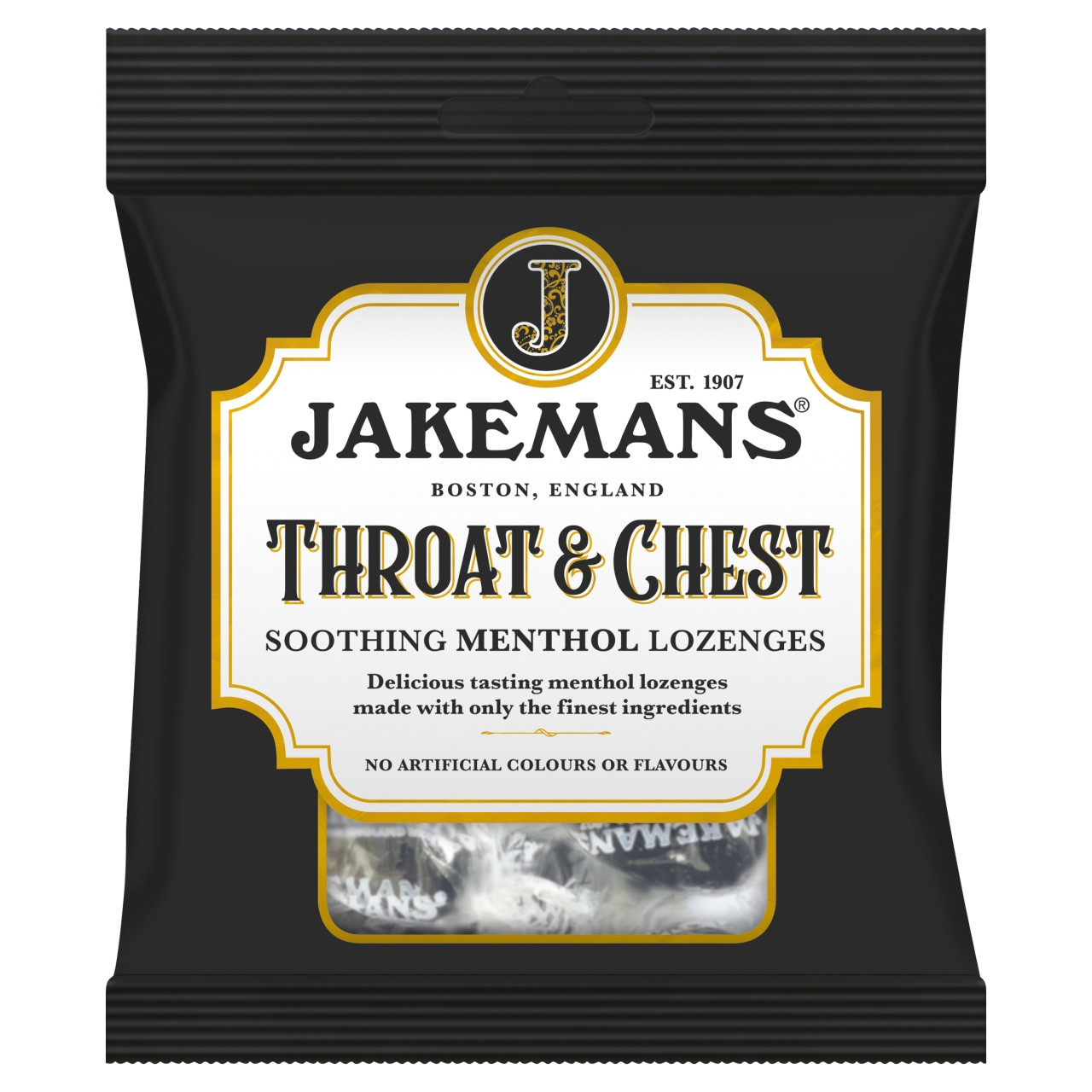 Click to view product details and reviews for Jakemans Lozenges Throat Chest 73g.