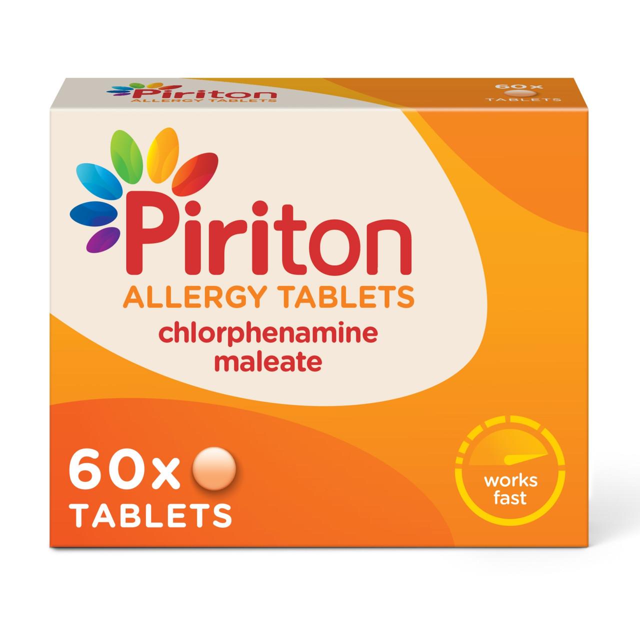 Click to view product details and reviews for Piriton Allergy 60 Tablets. Click to view product details and reviews for Piriton Allergy 60 Tablets.