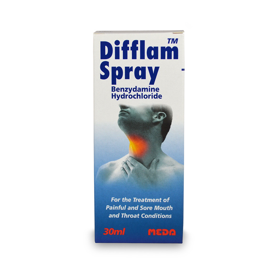 Click to view product details and reviews for Difflam Throat Numbing Spray 30ml.