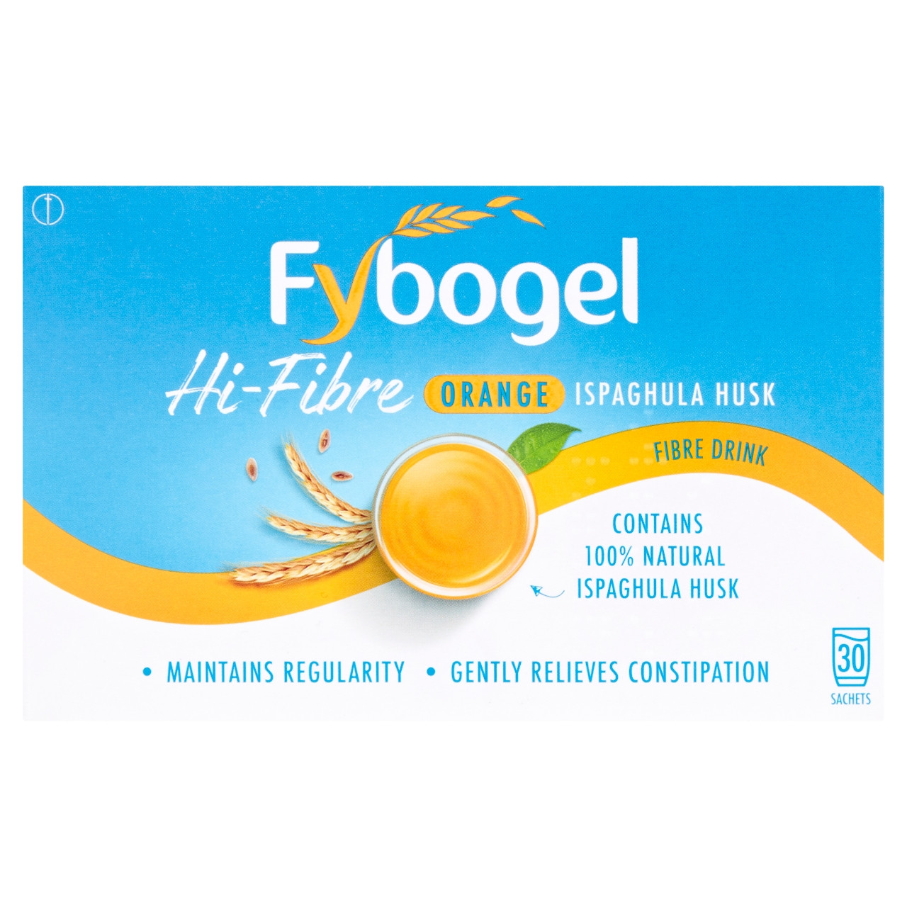 Fybogel Hi-Fibre Sachets (Orange) 30 Pack