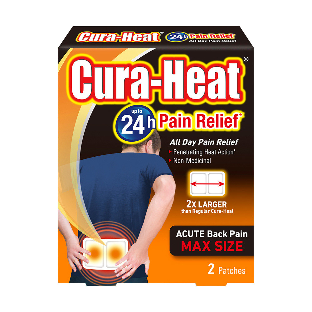 Click to view product details and reviews for Cura Heat Max 2 Patches.