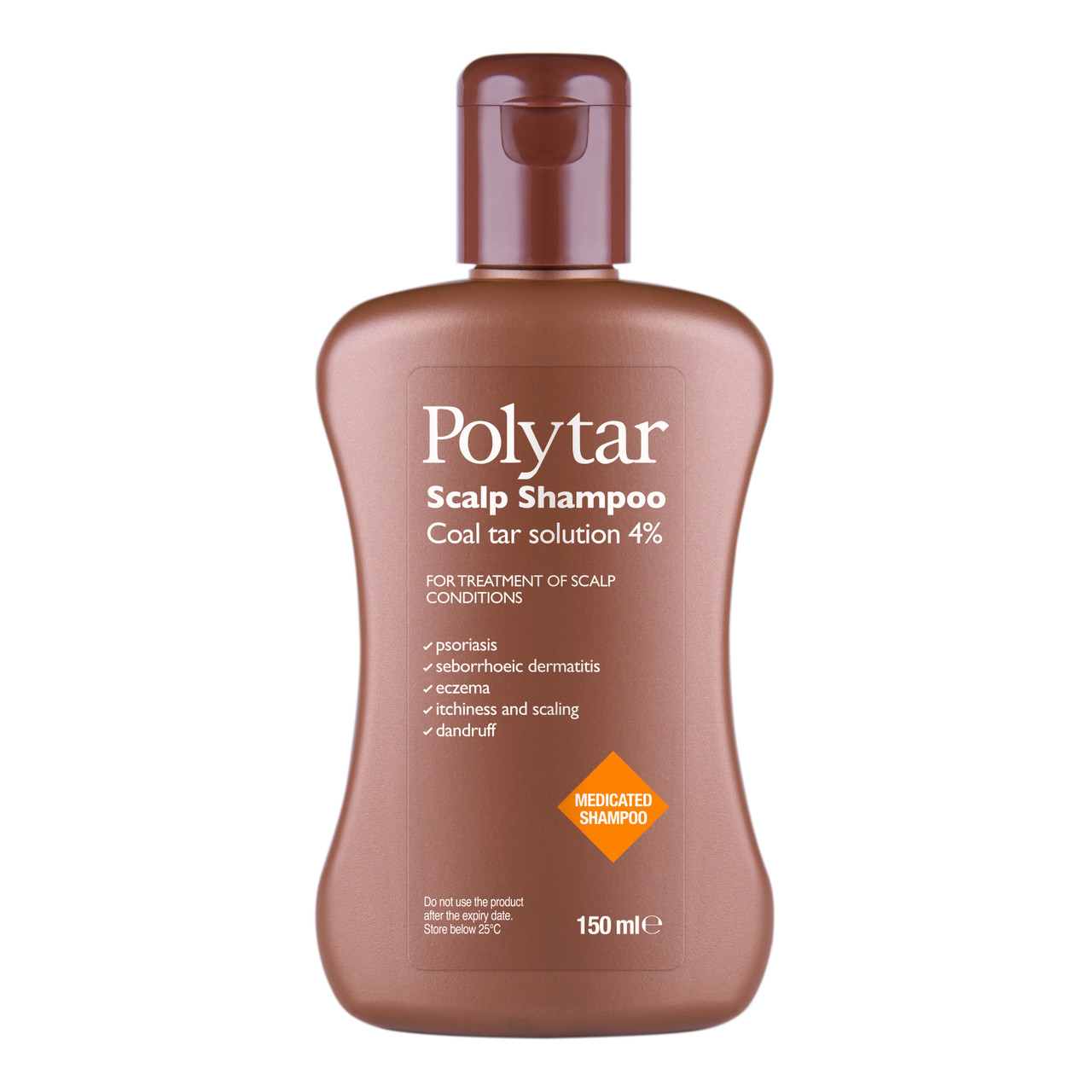 Polytar Coal Scalp Tar Shampoo 150Ml