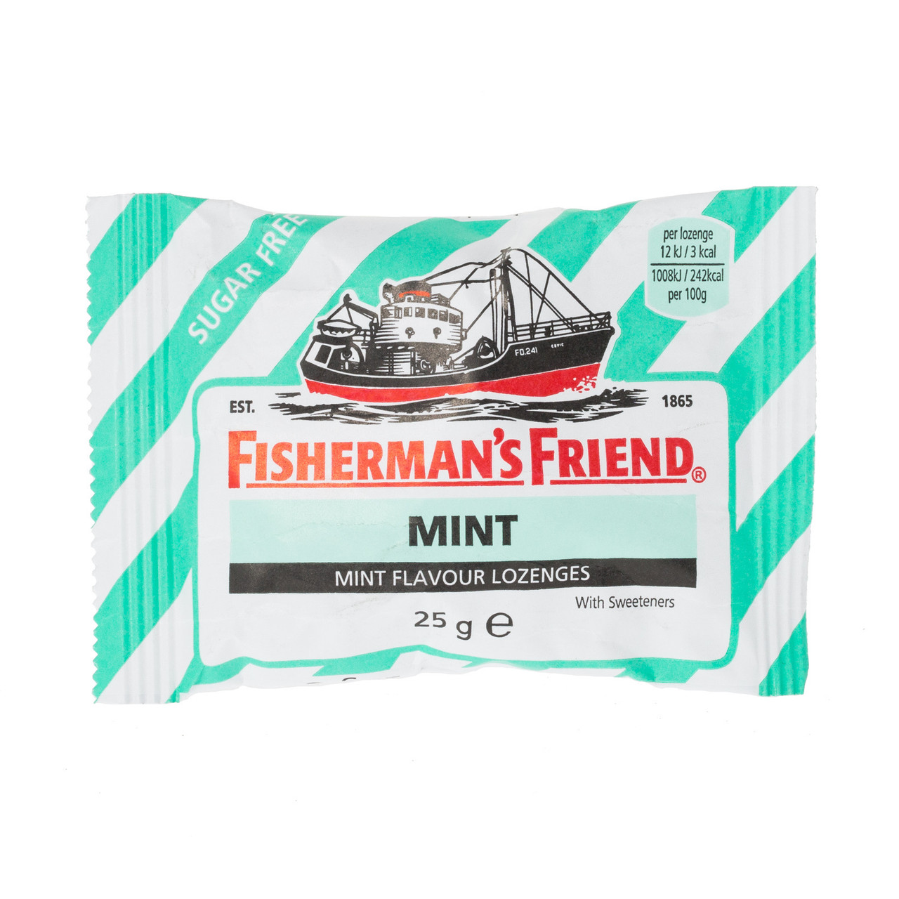 Click to view product details and reviews for Fishermans Friend Mint Sugar Free Lozenges 25g.