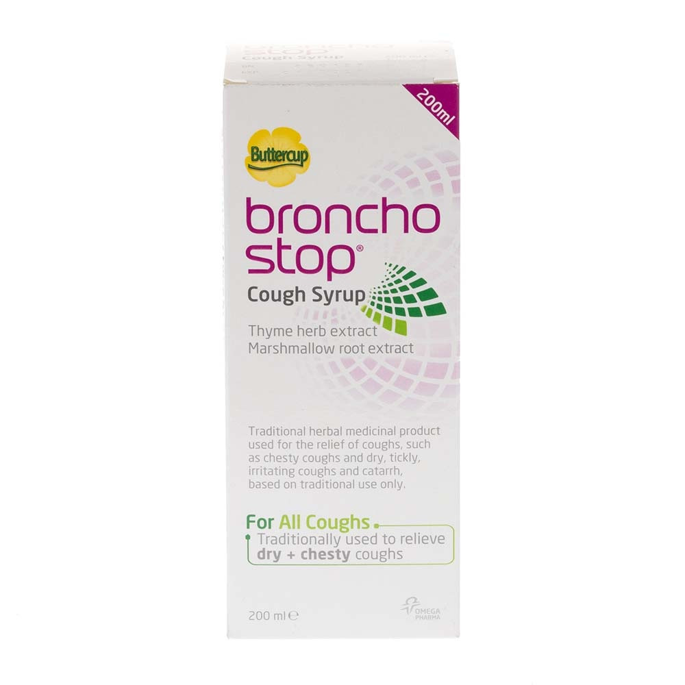 Click to view product details and reviews for Buttercup Bronchostop Cough Syrup 200ml.