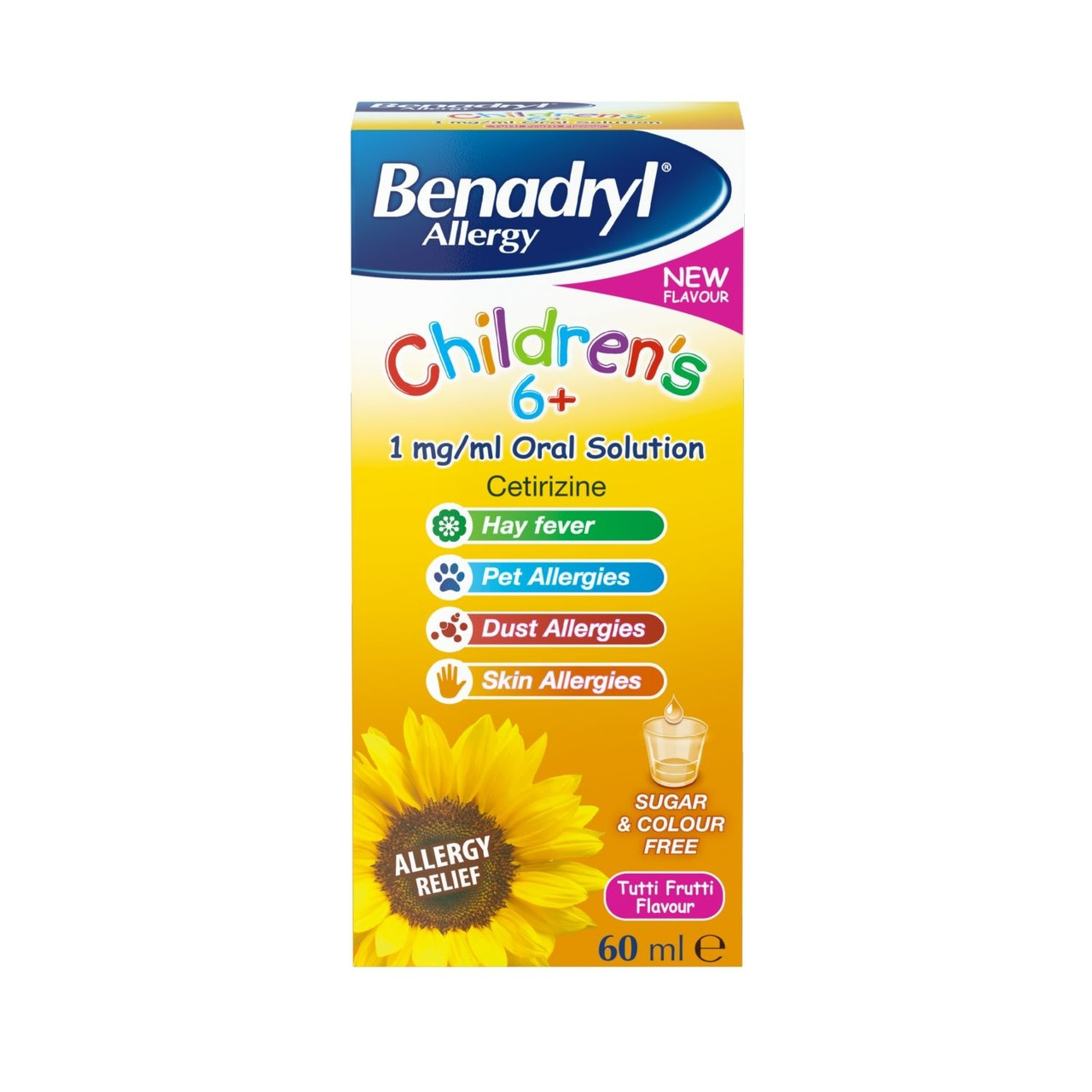 Click to view product details and reviews for Benadryl Allergy Childrens 6 1mg Ml Oral Solution 60ml.