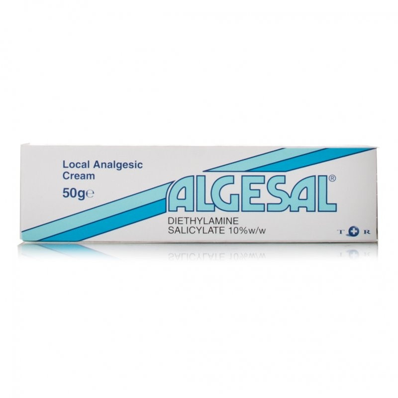 Click to view product details and reviews for Algesal Local Analgesic Cream 50g.