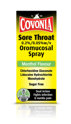 Click to view product details and reviews for Covonia Sore Throat Spray 30ml.