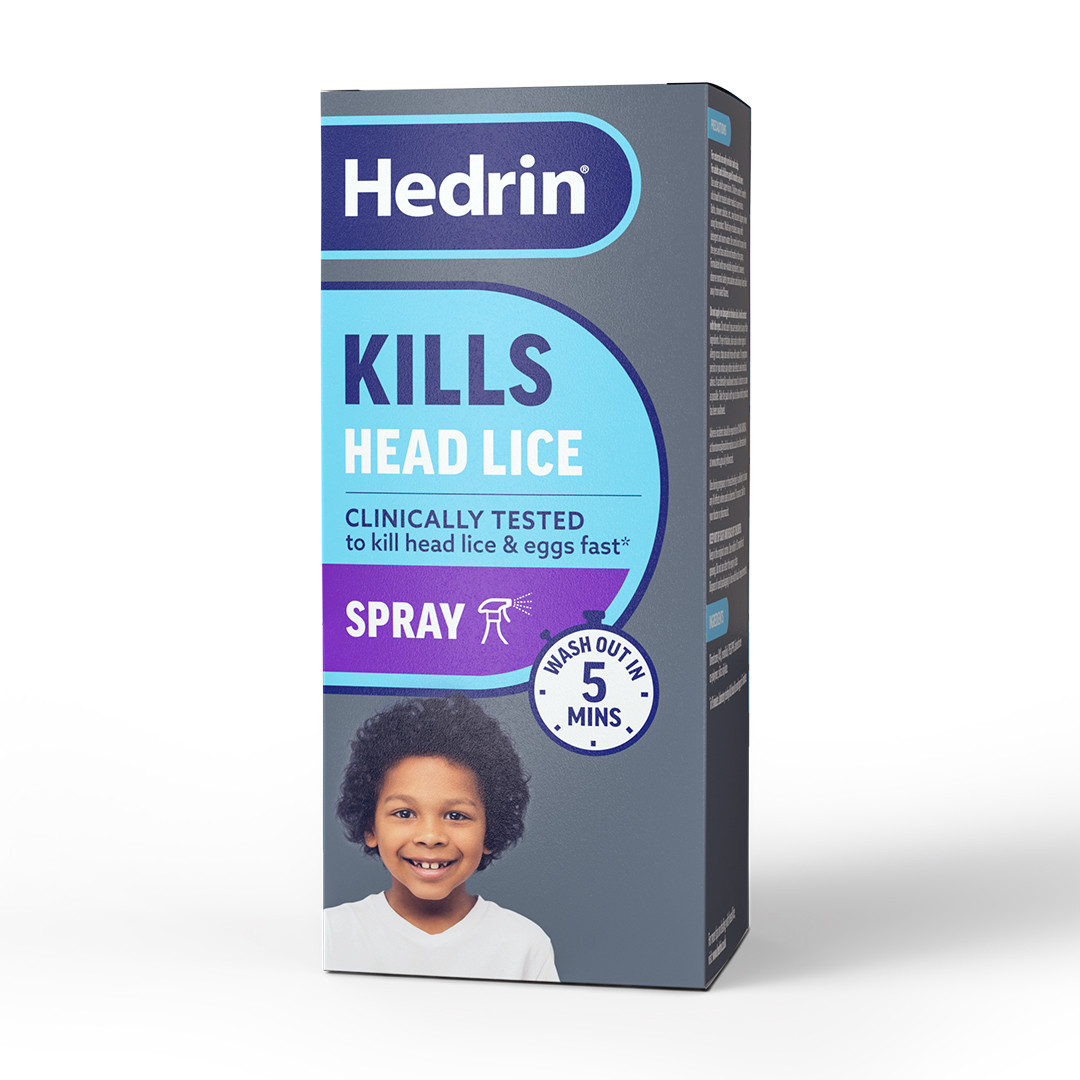 Click to view product details and reviews for Hedrin Kills Lice Spray 60ml.