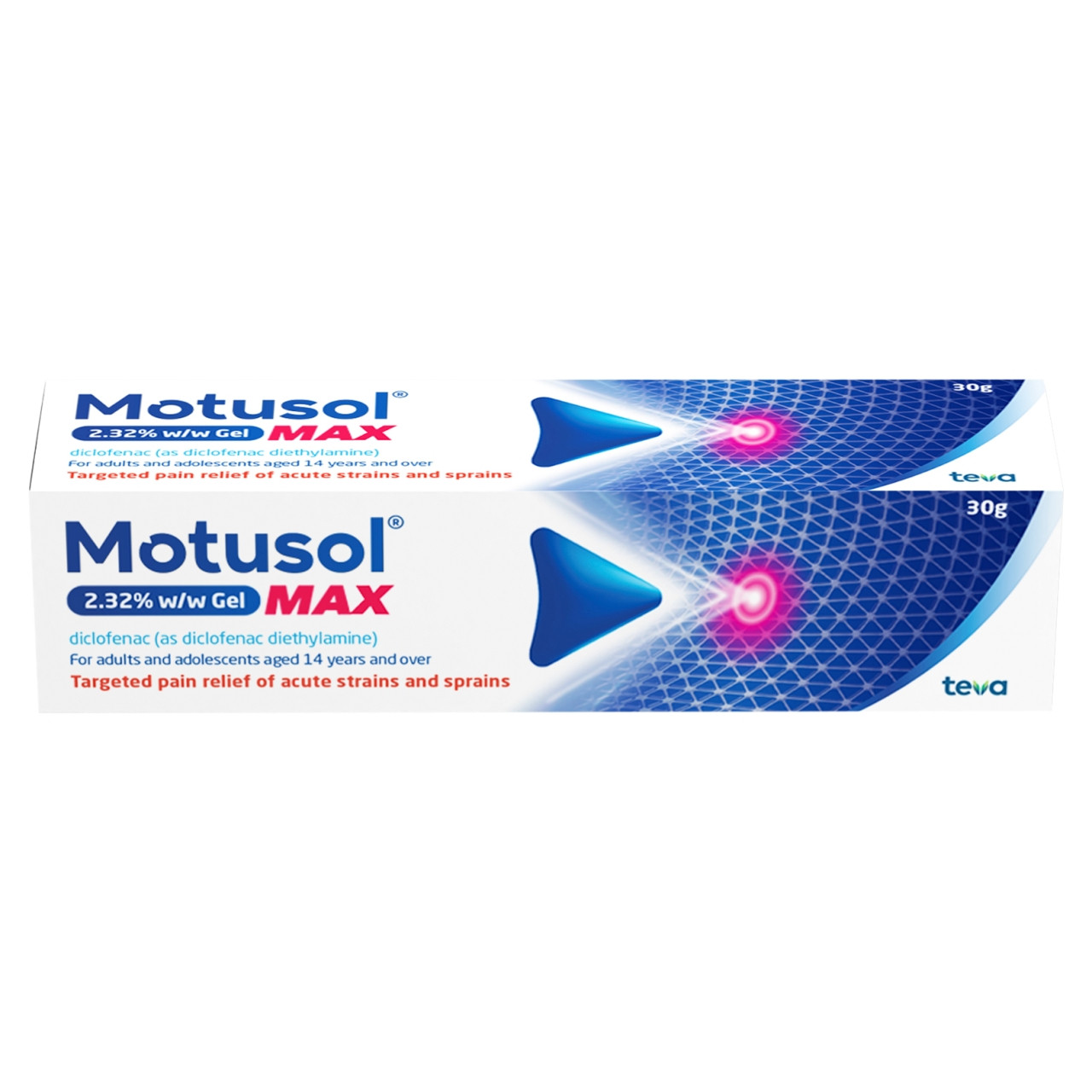 Motusol Max 2.32% w/w Diclofenac Gel 30g