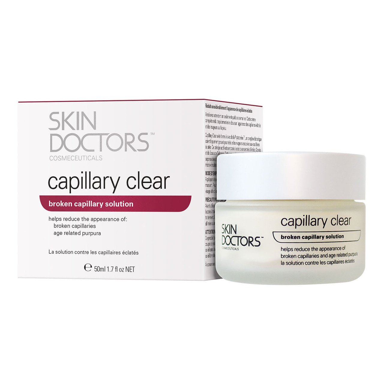Skin Doctors Face Specific Facial Care Capillary Clear 50Ml - Image 3