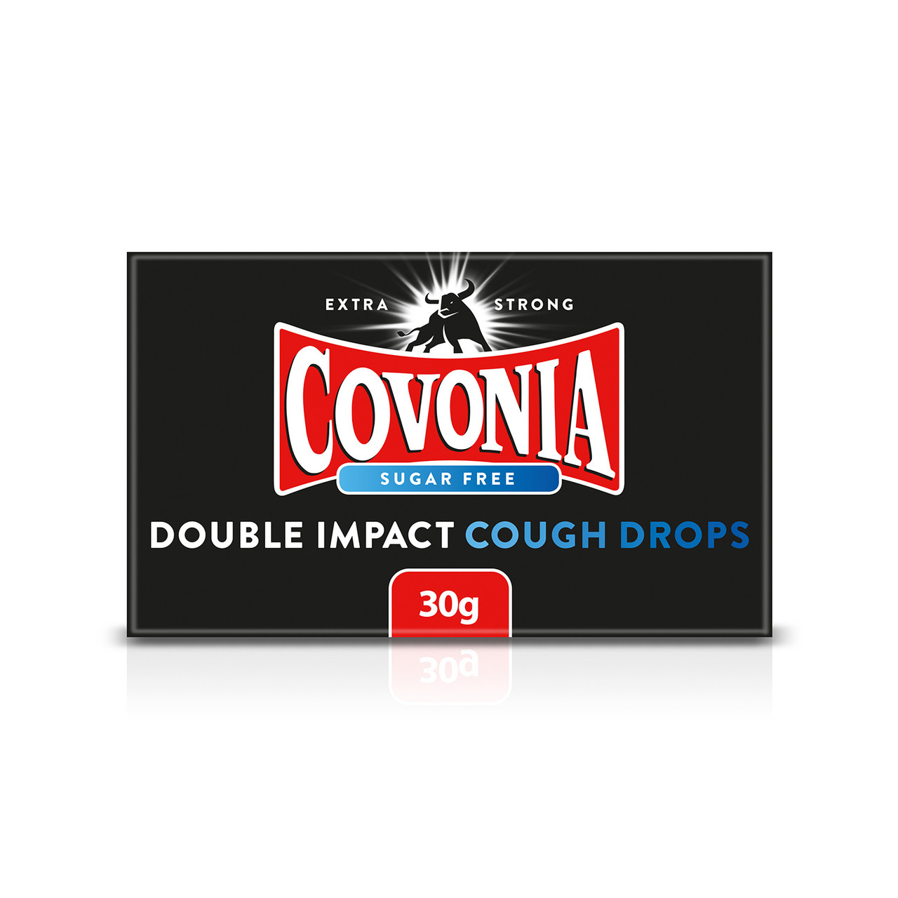 Click to view product details and reviews for Covonia Double Impact Cough Drops Strong Original Sugar Free 30g.