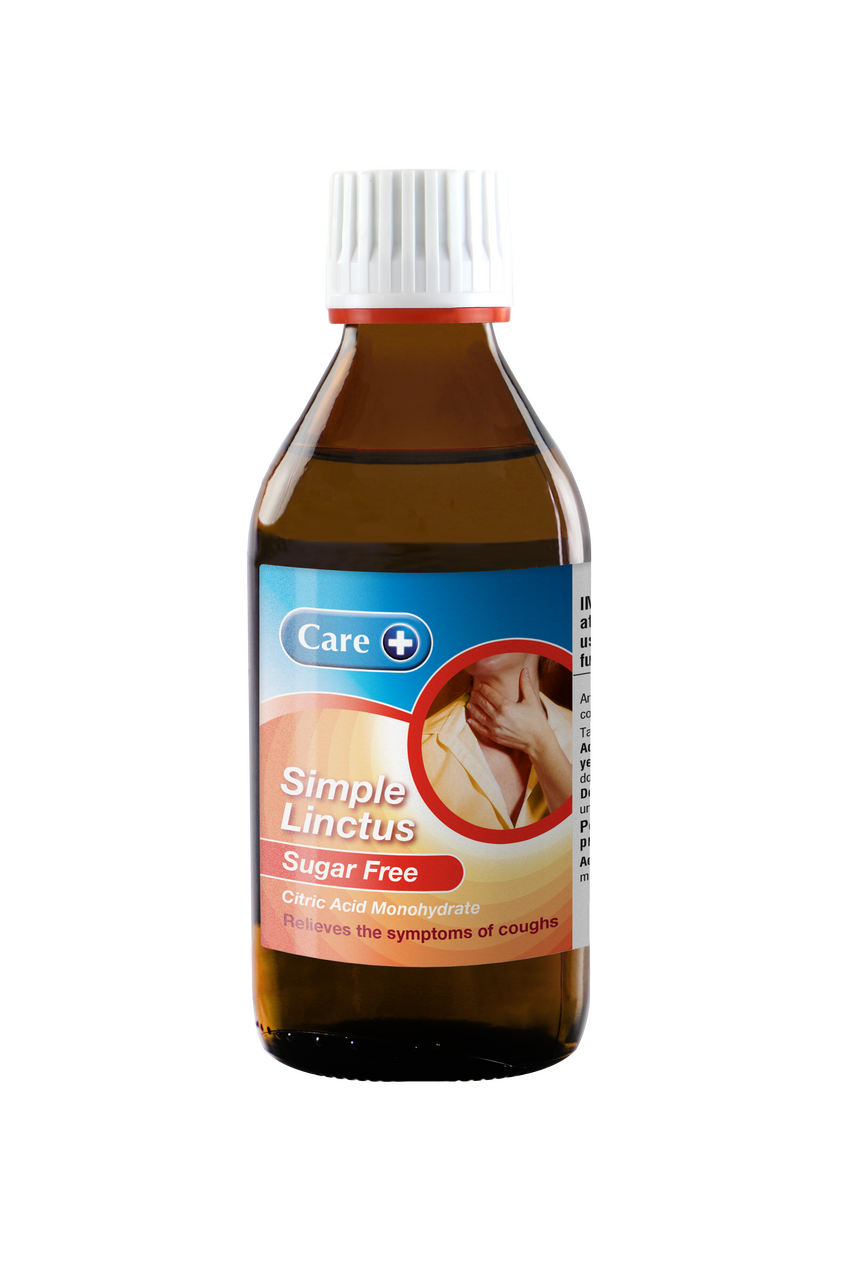 Click to view product details and reviews for Care Simple Linctus Sugar Free 200ml. Click to view product details and reviews for Care Simple Linctus Sugar Free 200ml.