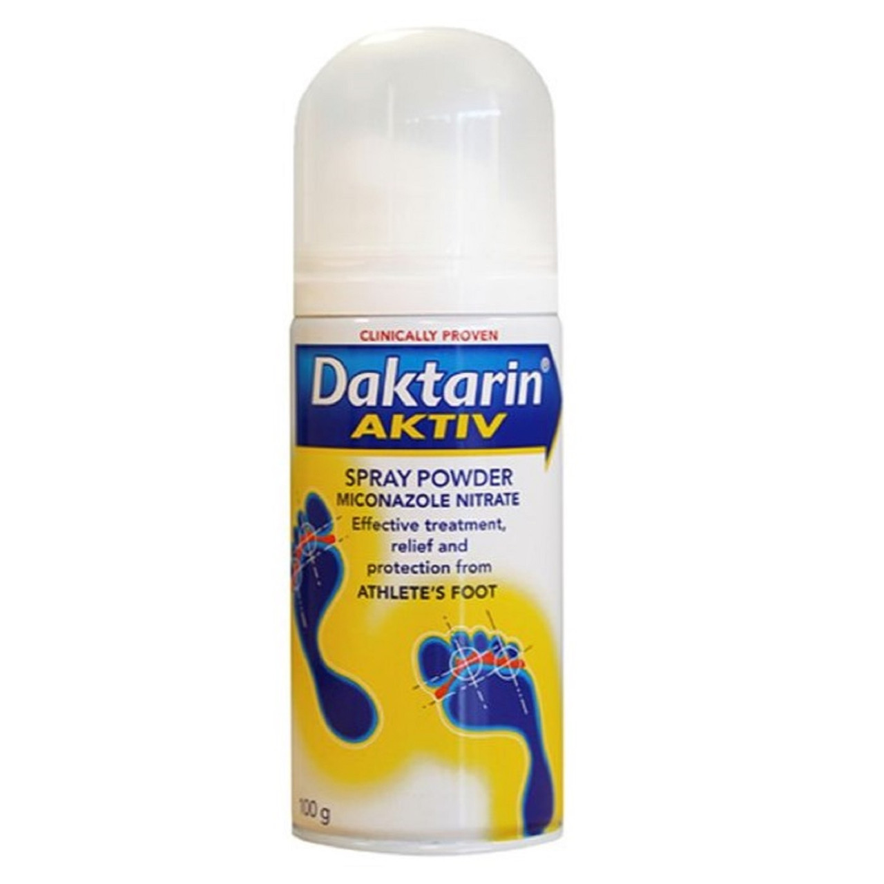 Click to view product details and reviews for Daktarin Activ Spray Powder 100g.