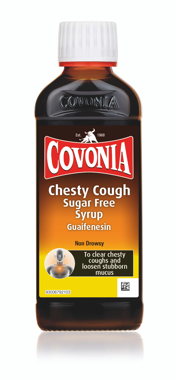 Click to view product details and reviews for Covonia Chesty Cough Sugar Free Syrup 150ml.