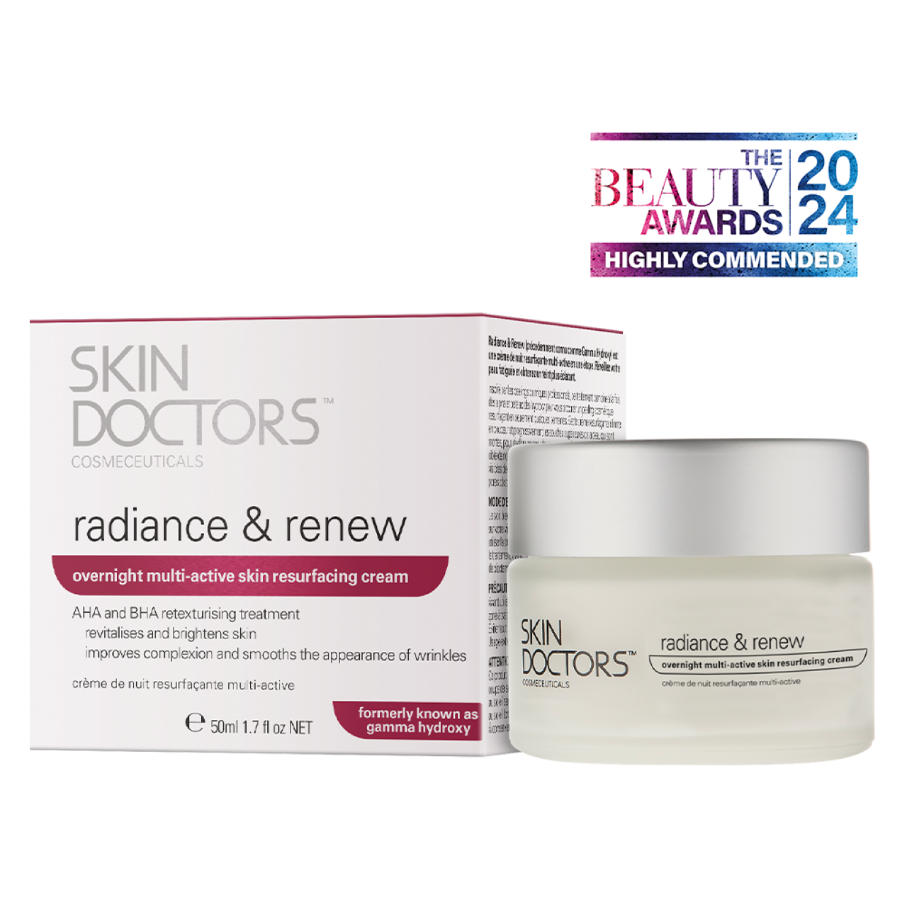 Skin Doctors Cream Radiance & Renew 50Ml