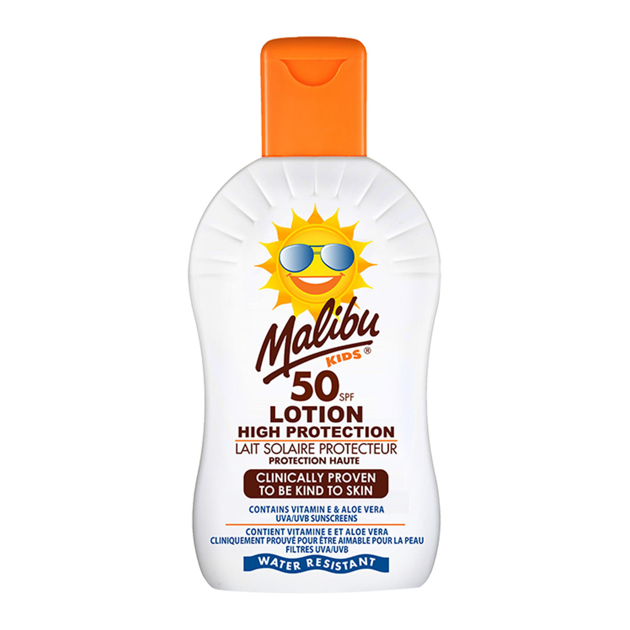 Malibu SPF 50 Kids Sun Lotion 200ml SUMAL084
